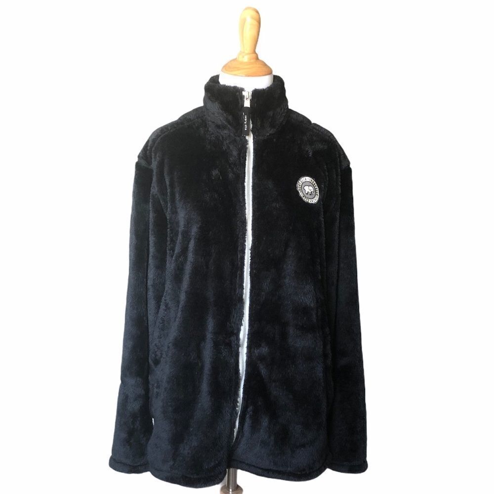Black Ivory Ella Zip Fleece Jacket